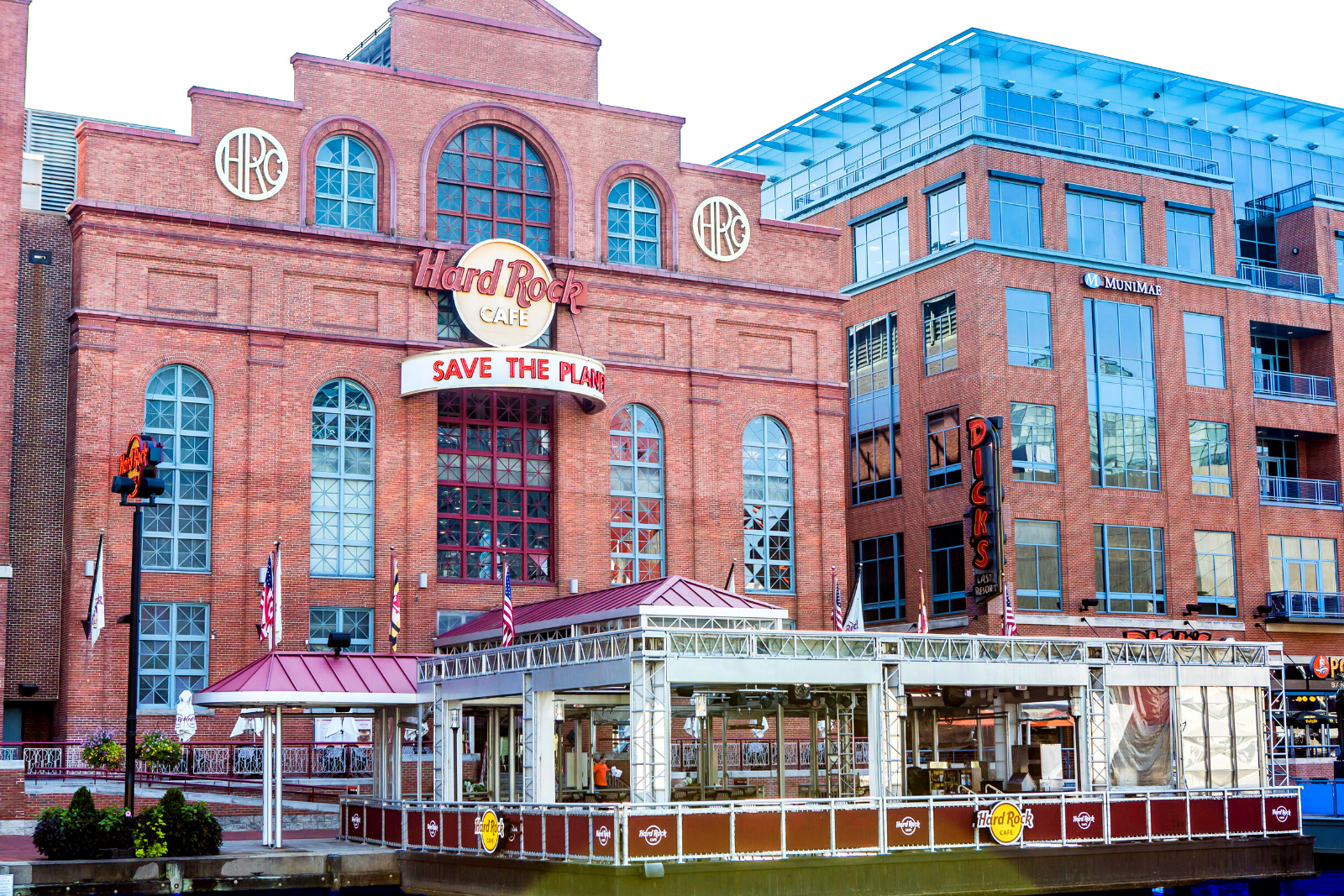 hard rock Cafe baltimore exterior